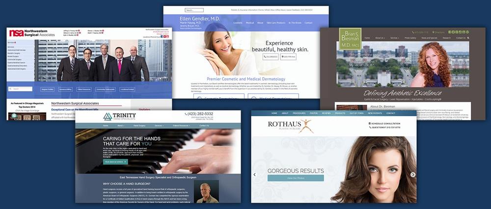 طراحی سایت پزشکی حرفه ای