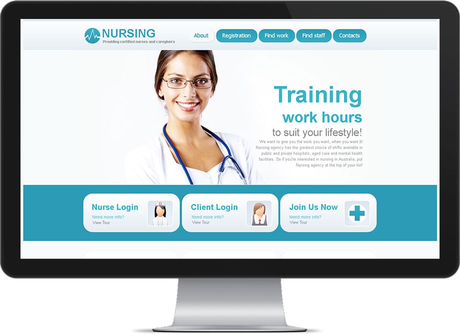 dental lab web development example