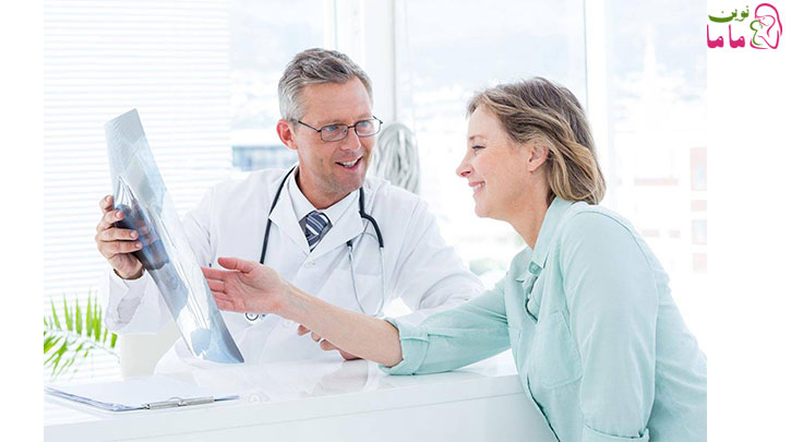 نمونه کار طراحی سایت مامایی نوین ماما